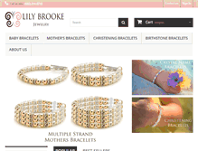 Tablet Screenshot of lilybrookejewelry.com